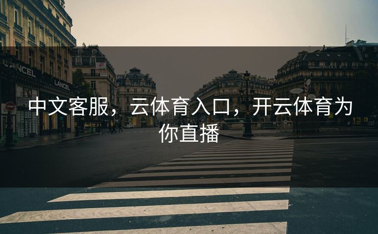 中文客服，云体育入口，开云体育为你直播